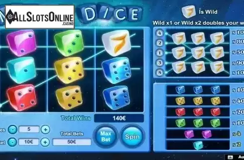 Screen 4. Magic Dice (NeoGames) from NeoGames