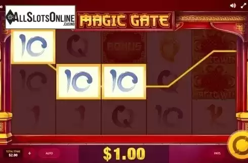 Screen 2. Magic Gate from Red Tiger