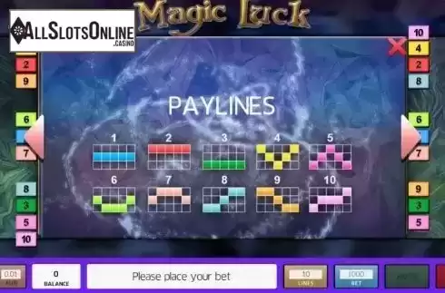 Lines. Magic Luck from InBet Games