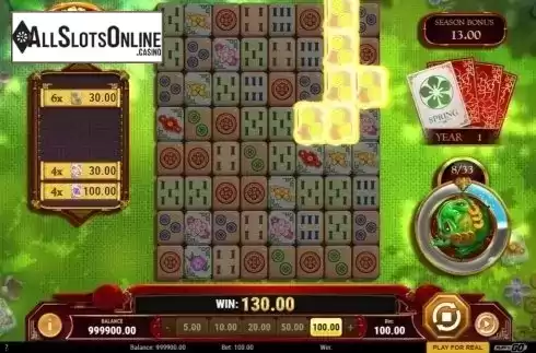 Win Screen. Mahjong 88 from Play'n Go