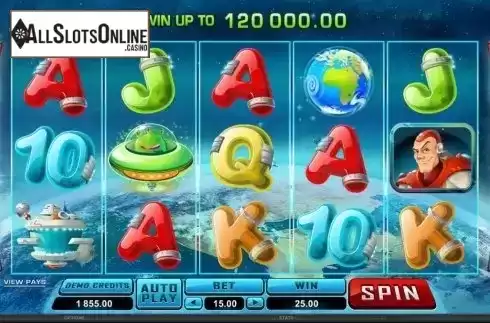Screen7. Max Damage from Microgaming