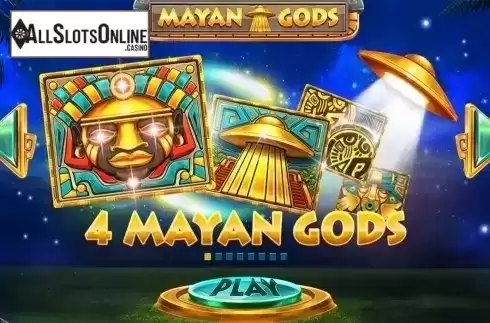 Intro screen. Mayan Gods from Red Tiger