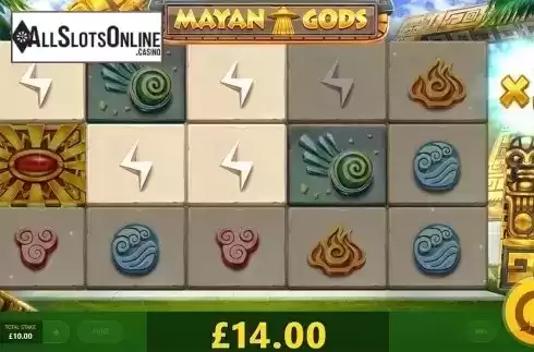 Avalanche screen 2. Mayan Gods from Red Tiger