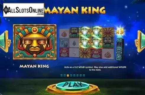 Paytable 2. Mayan Gods from Red Tiger