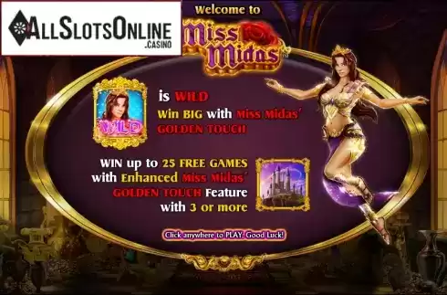 Game features 1. Miss Midas from NextGen