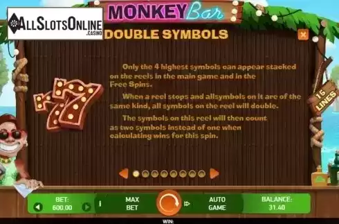 Features 1. Monkey Bar from Bet2Tech