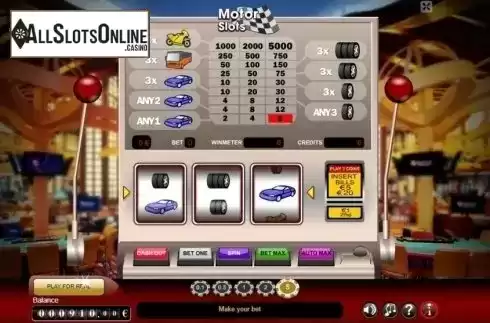 Win Screen. Motor Slots from GameScale