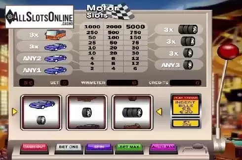 Motor Slots. Motor Slots from GameScale