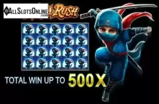 Ninja Rush. Ninja Rush from JDB168