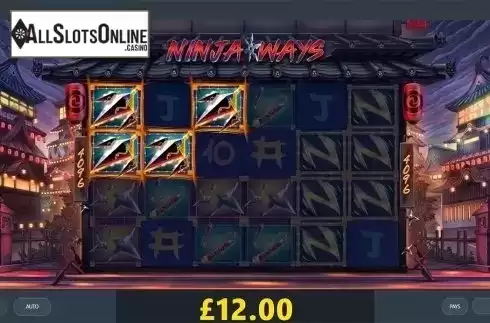 Win screen. Ninja Ways from Red Tiger