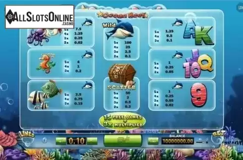Screen2. Ocean Reef from BF games