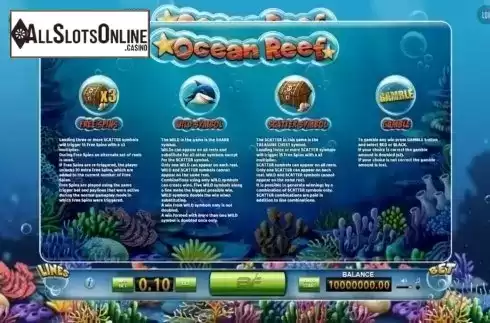Screen4. Ocean Reef from BF games