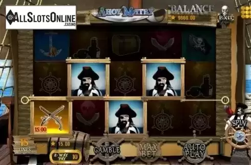 Screen6. Ahoy Matey from Booming Games