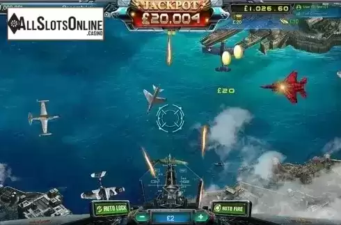 Game Screen. Airfighter from Allbet Gaming