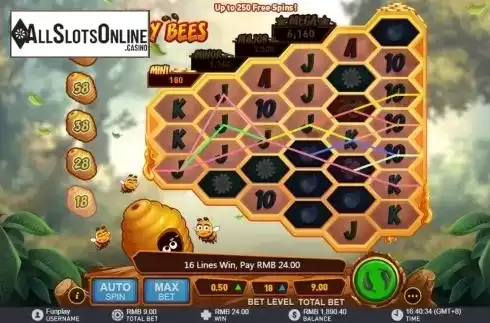 Win screen 3. Angry Bees from GamePlay
