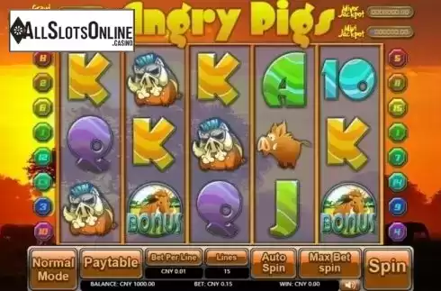 Free Spins. Angry Pigs from Aiwin Games