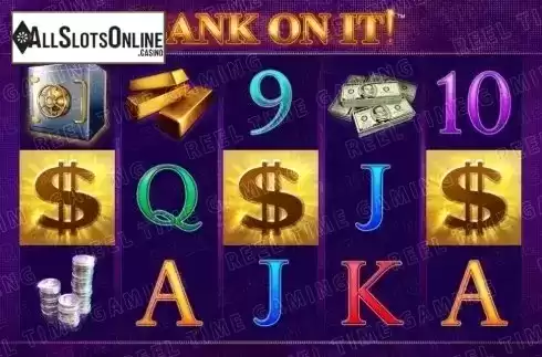 Reel screen. BANK ON IT! from Reel Time Gaming