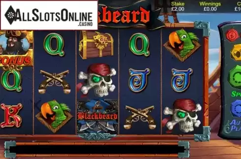 Reel Screen. Blackbeard (Bulletproof Games) from Bulletproof Games