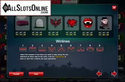 Screen4. Blood Bank from 1X2gaming
