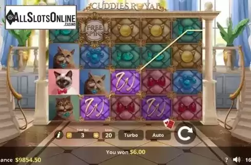 Reel Screen. Cuddles & Co. from Lady Luck Games