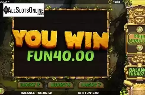 Win Screen 2. Cuzco Gold from Microgaming