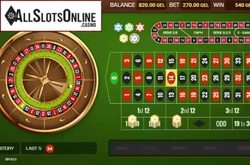Win Screen 2. Personal Roulette from Smartsoft Gaming