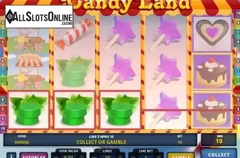 Screen 2. Candy Land from Zeus Play