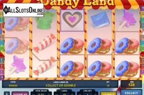 Screen 3. Candy Land from Zeus Play