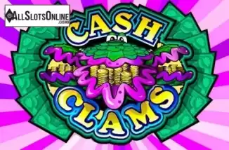 Screen1. Cash Clams from Microgaming