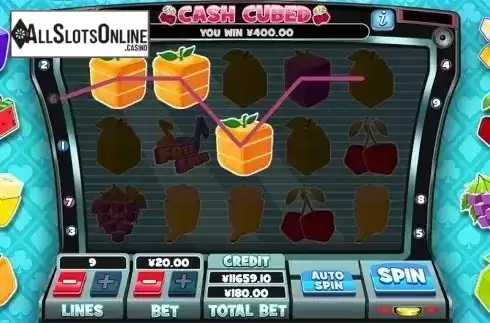 Game workflow . Cash Cubed from Slot Factory