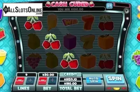 Game workflow 2. Cash Cubed from Slot Factory