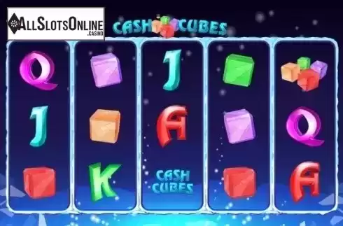 Game Workflow screen. Cash Cubes from Playtech