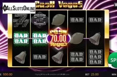 Win Screen 5. Cash Vegas from Genii