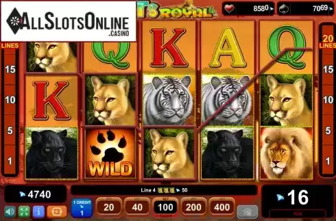 Screen8. Cats Royal from EGT