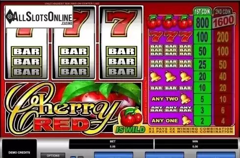 Screen2. Cherry Red from Microgaming