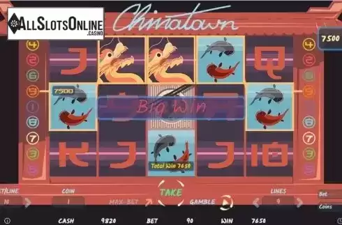 Win screen 1. China Town from BetConstruct