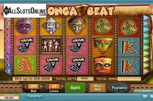 Screen 1. Conga Beat from NeoGames