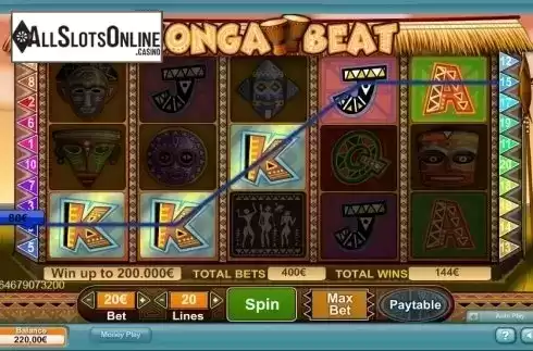 Screen 3. Conga Beat from NeoGames