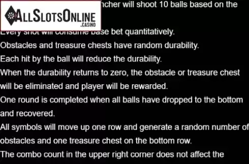 Rules. Crazy Ball (XIN Gaming) from XIN Gaming