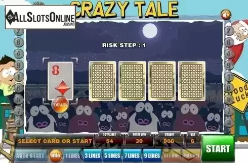 Gamble game . Crazy Tale from GameX