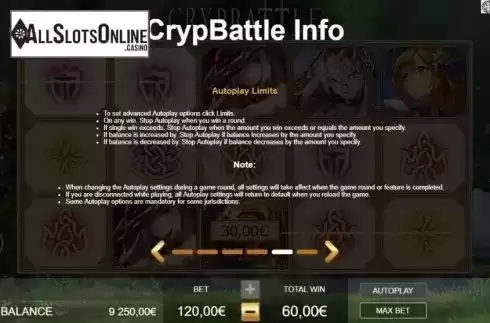 Autoplay. CrypBattle from Ganapati