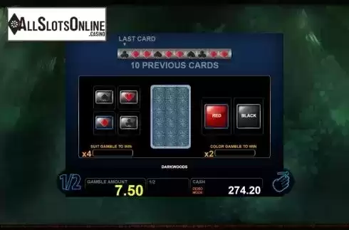 Bonus Game. Dark Woods from Casino Technology