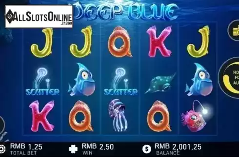Reel screen. Deep Blue (GamePlay) from GamePlay