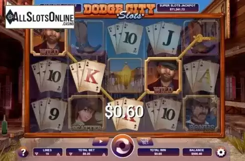 Win screen 3. Dodge City from Arrows Edge