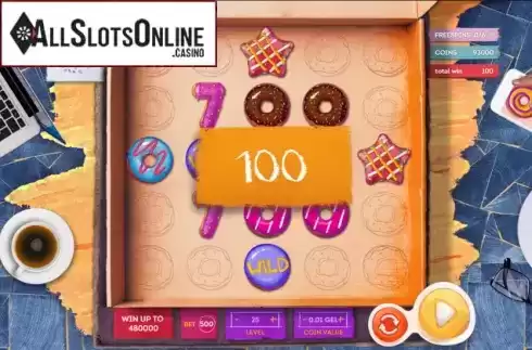 Win Screen . Donut City from Smartsoft Gaming
