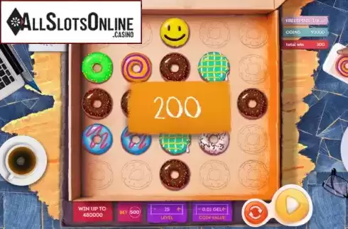 Win Screen 2. Donut City from Smartsoft Gaming