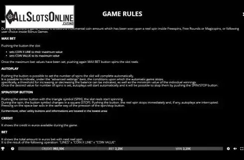 Game rules 2