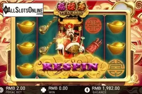Screen 2. Fu Lu Shou (GamePlay) from GamePlay