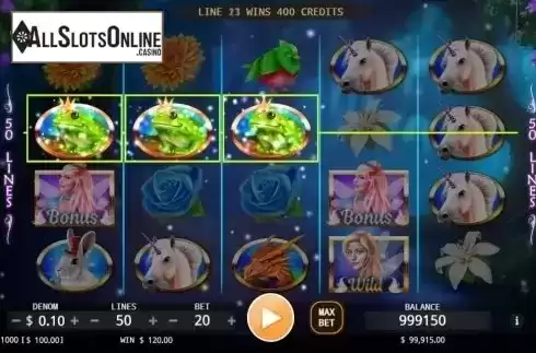 Win screen. Fairy Dust (KA Gaming) from KA Gaming