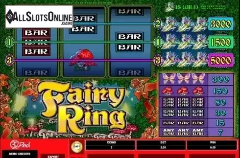 Screen2. Fairy Ring from Microgaming